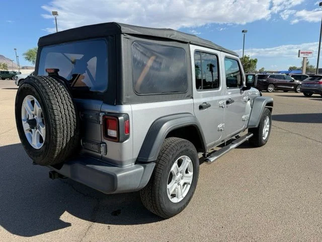 Certified Used 2018 Silver Jeep Unlimited Sport image 30