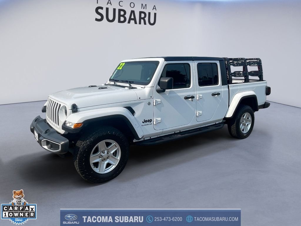 Used 2020 White Jeep Sport image 1