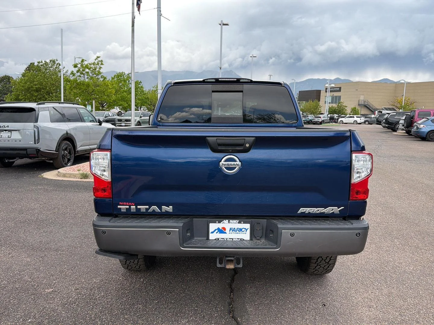 Used 2017 Deep Blue Pearl Nissan PRO-4X image 6