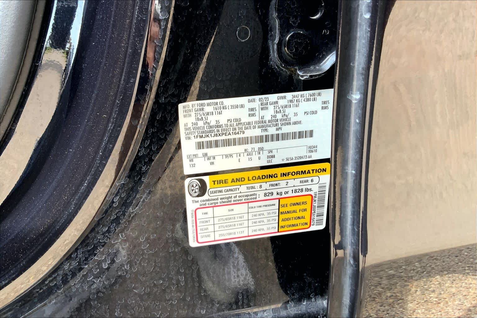 Certified Used 2023 Agate Black Metallic Ford XLT image 37