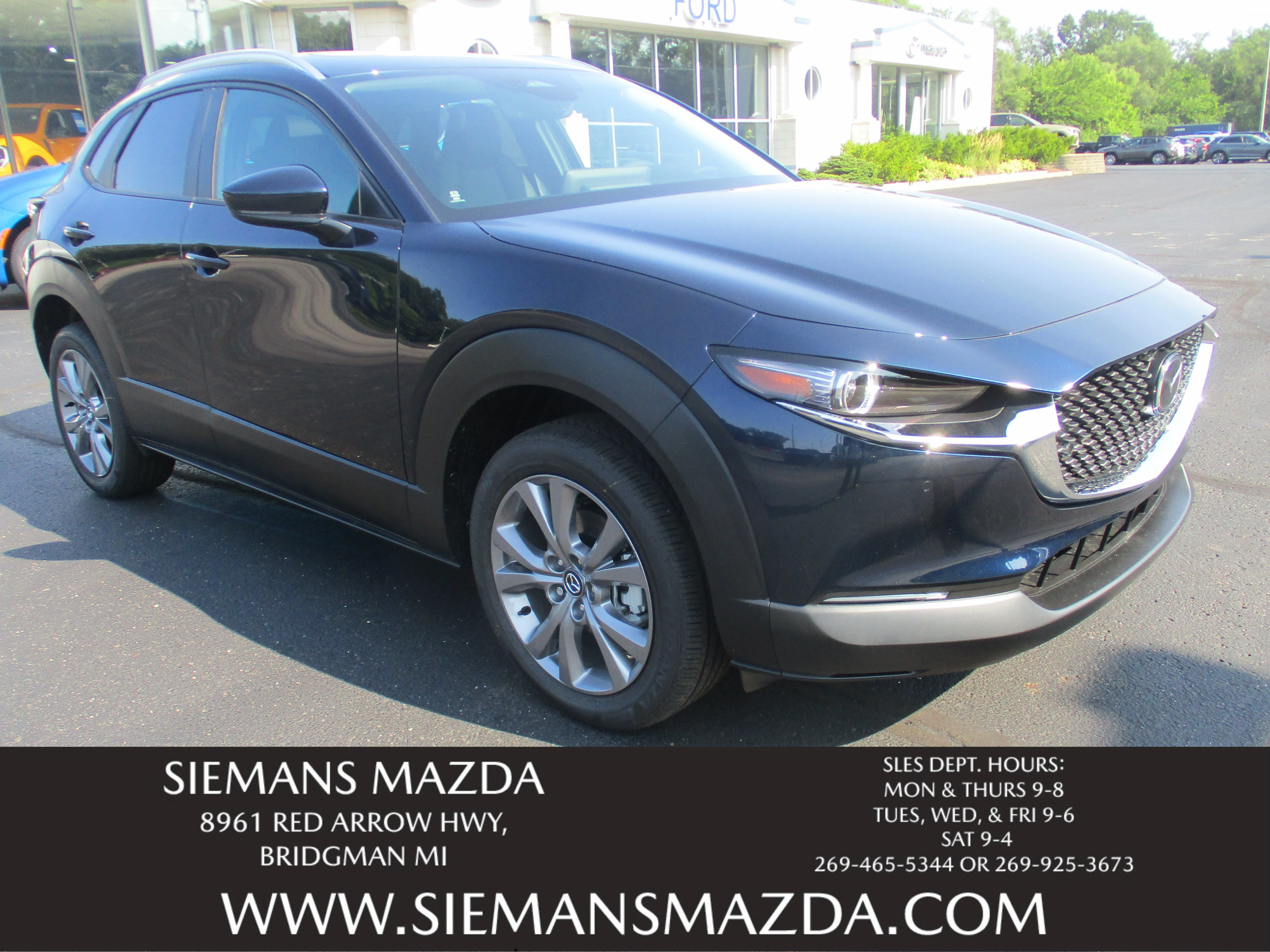 New 2026 Deep Crystal Blue Mica Mazda 2.5 S Premium AWD image 1