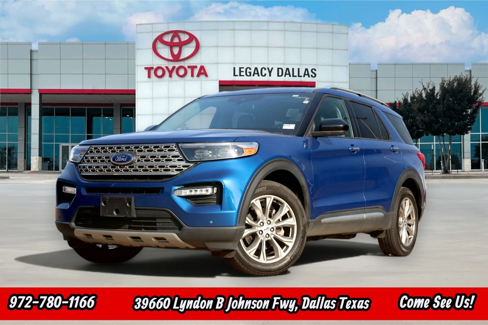 Used 2023 Blue Ford Limited image 1