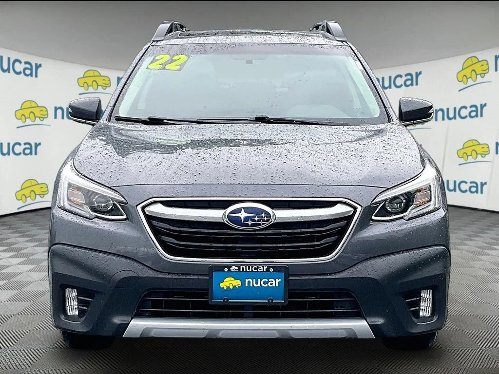 Used 2022 Magnetite Gray Metallic Subaru Limited image 2