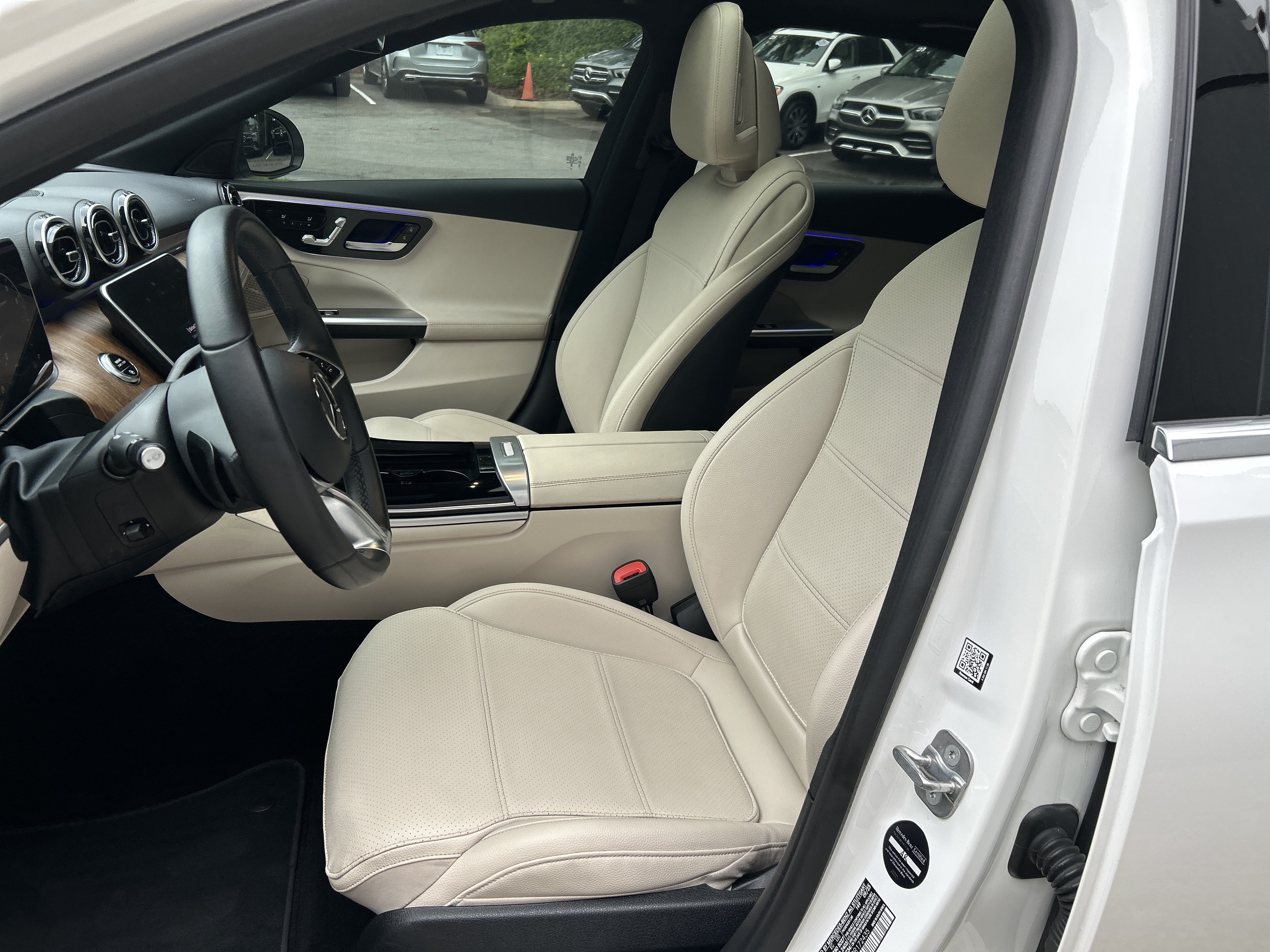 Certified Used 2024 Polar White Mercedes-Benz C 300 Sedan image 23