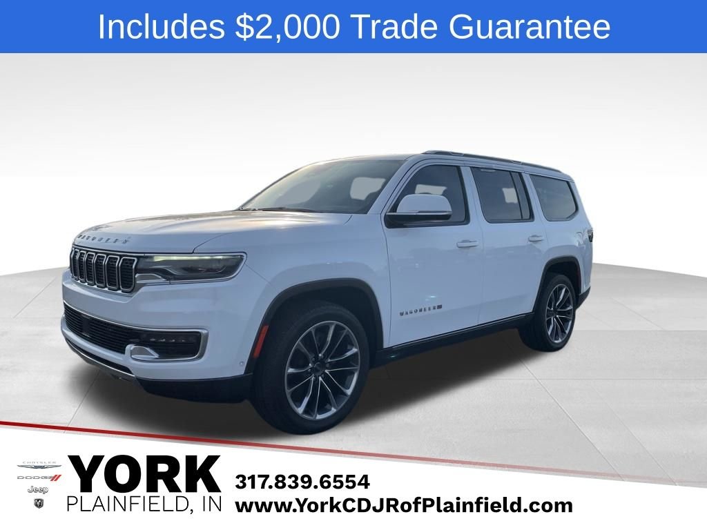 White 2022 Jeep Wagoneer Series III 4WD SUV / Crossover Four-Wheel Drive 8-Speed Automatic