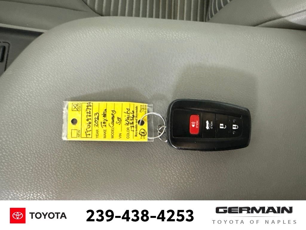 Used 2023 White Toyota SE image 17