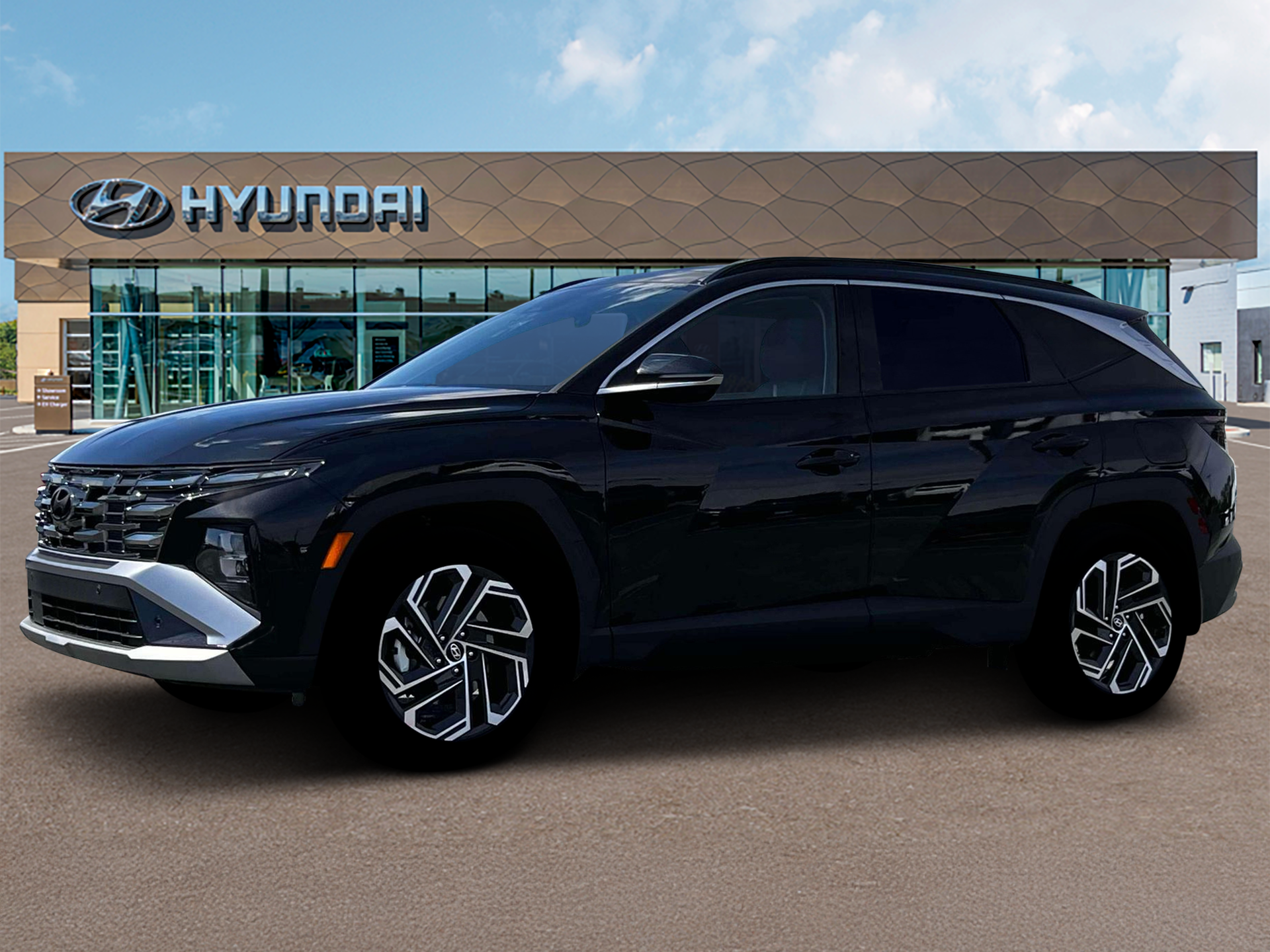 New 2026 Black Hyundai Limited FWD image 2