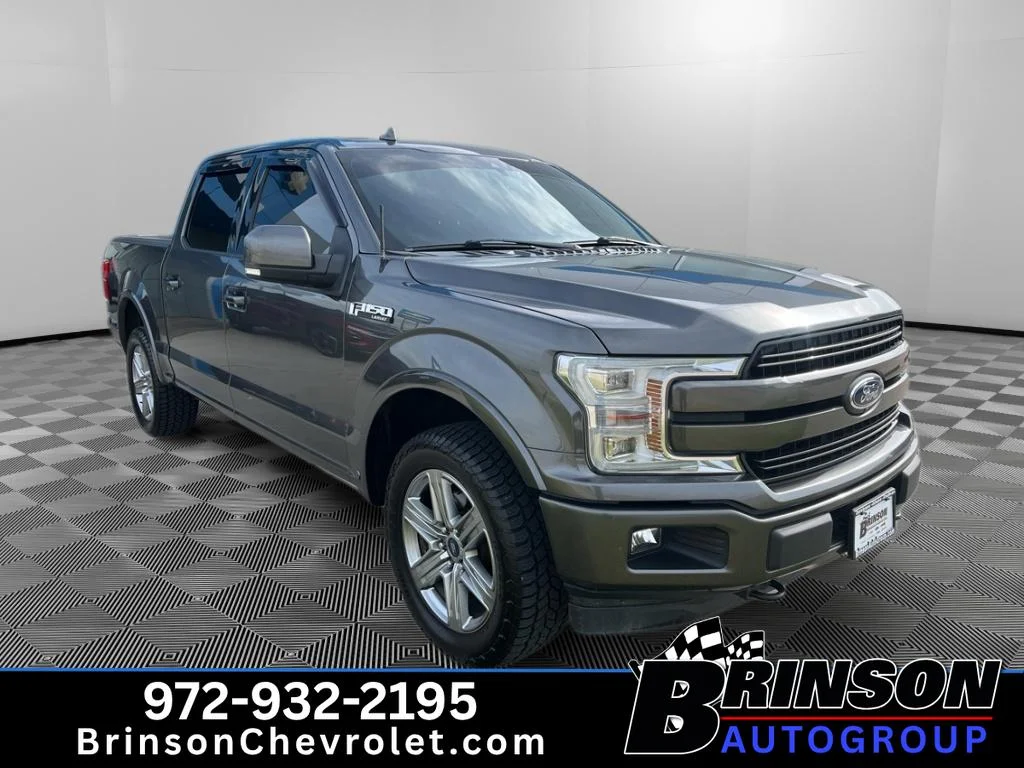 Used 2018 Magnetic Metallic Ford LARIAT image 3