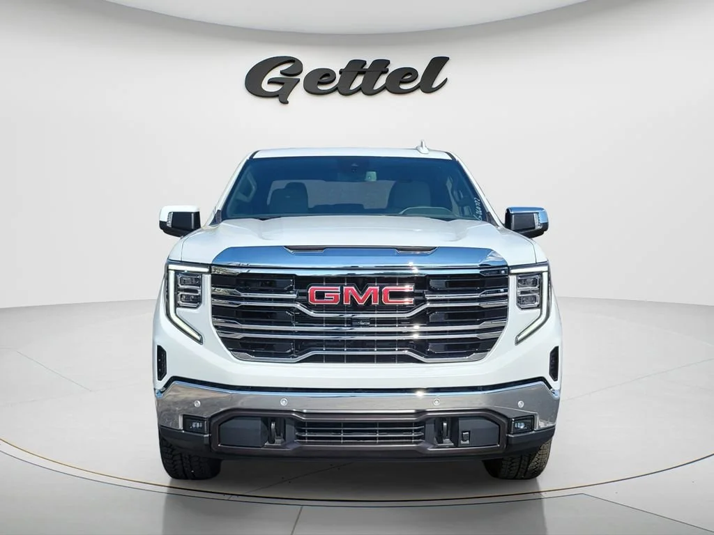 New 2026 Glacier White Tricoat GMC SLT image 8