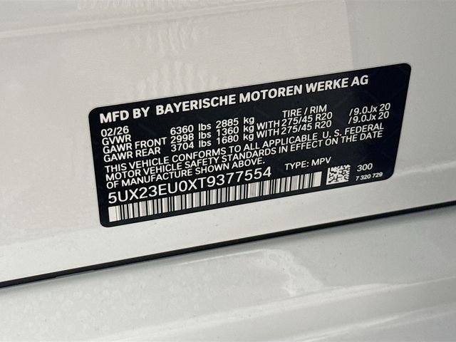 New 2026 Alpine White BMW xDrive40i image 32