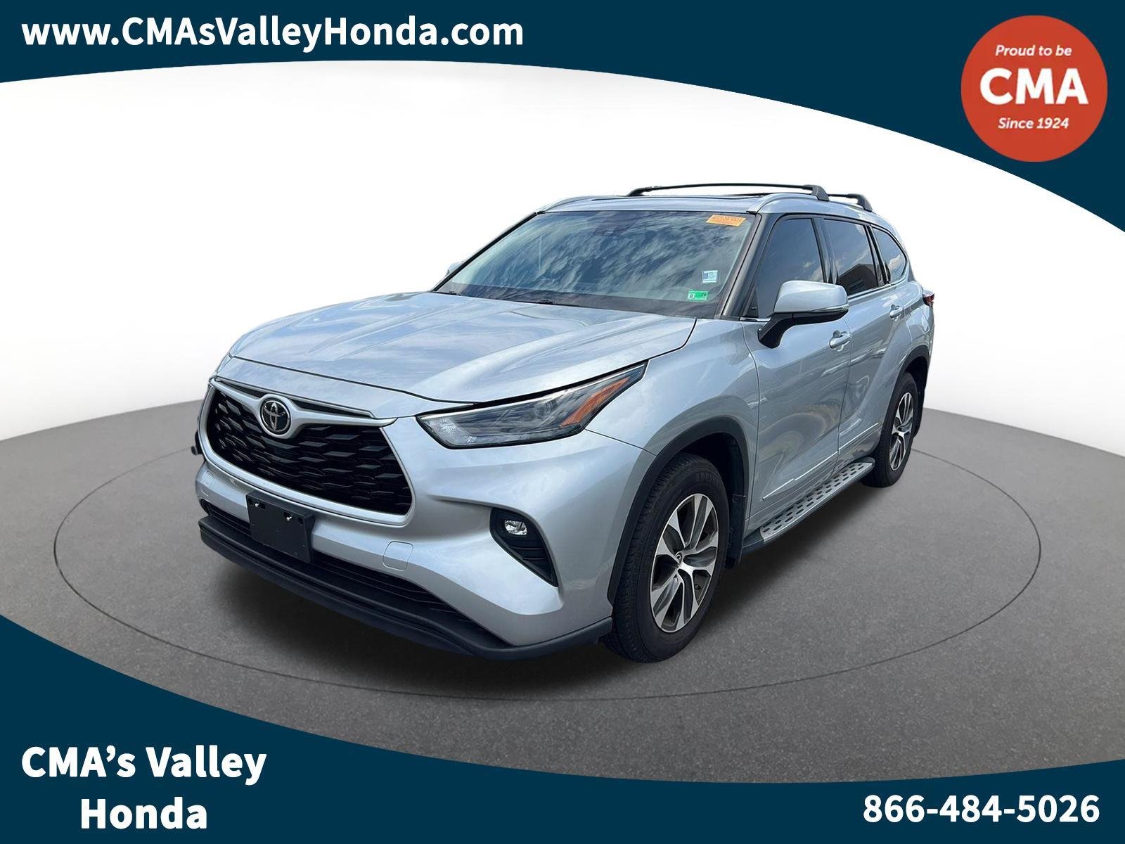 Used 2022 Celestial Silver Metallic Toyota XLE image 1