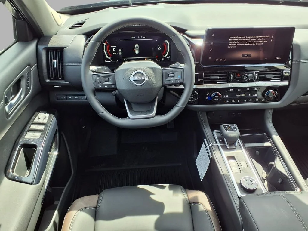 New 2026 Super Black Nissan Platinum image 4
