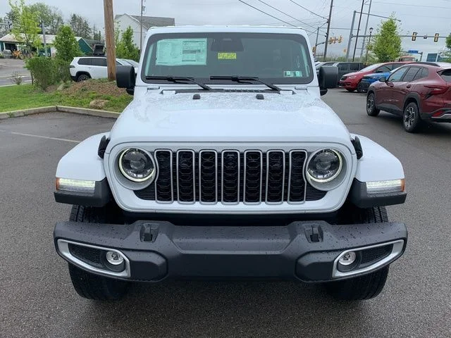 New 2026 Bright White Clearcoat Jeep Sahara image 11