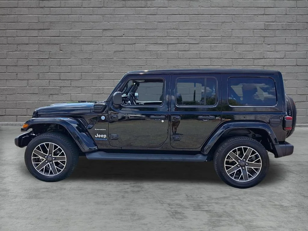 Used 2023 Black Clearcoat Jeep Sahara image 7