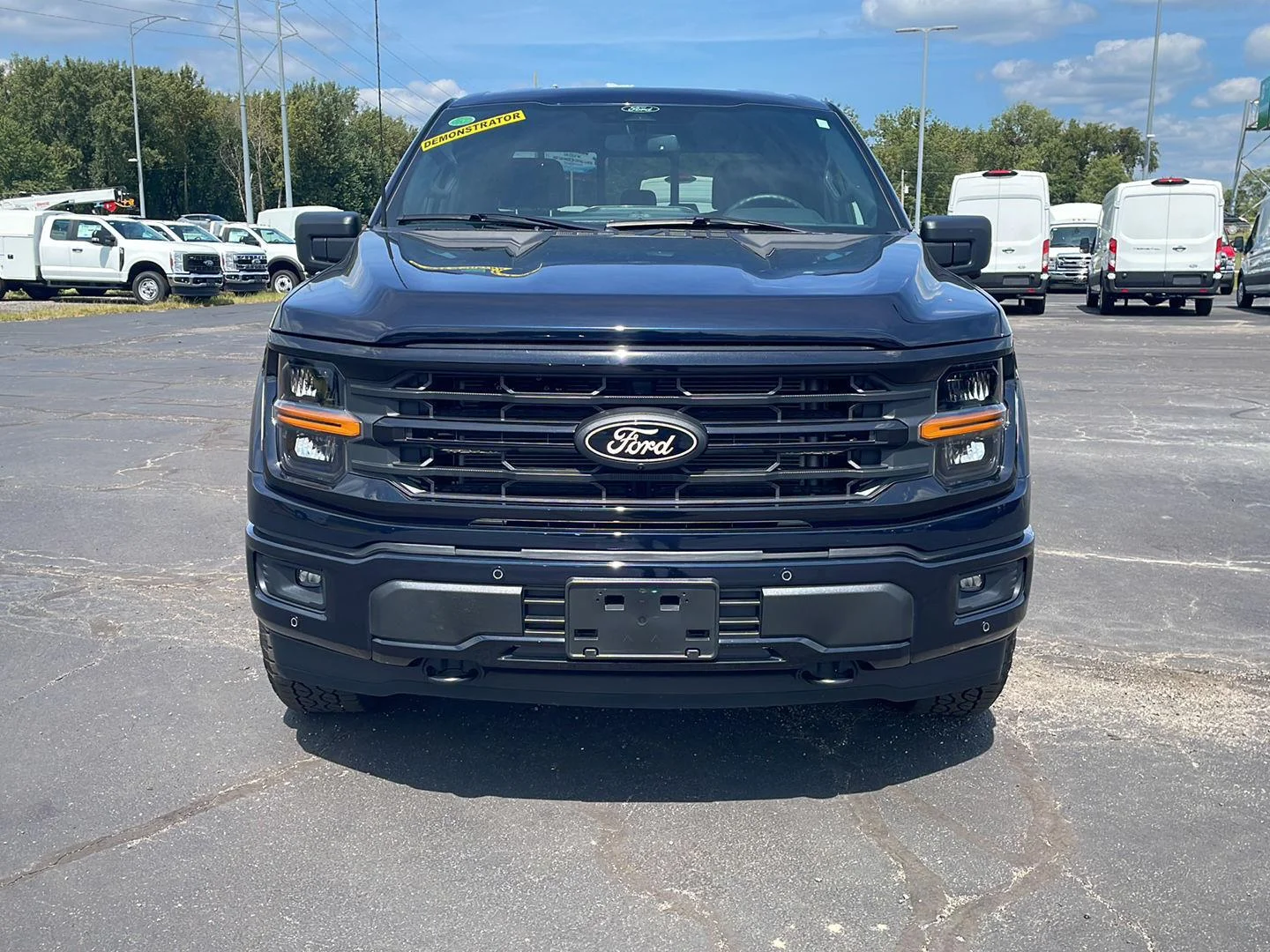 New 2026 Antimatter Blue Metallic Ford XLT image 5