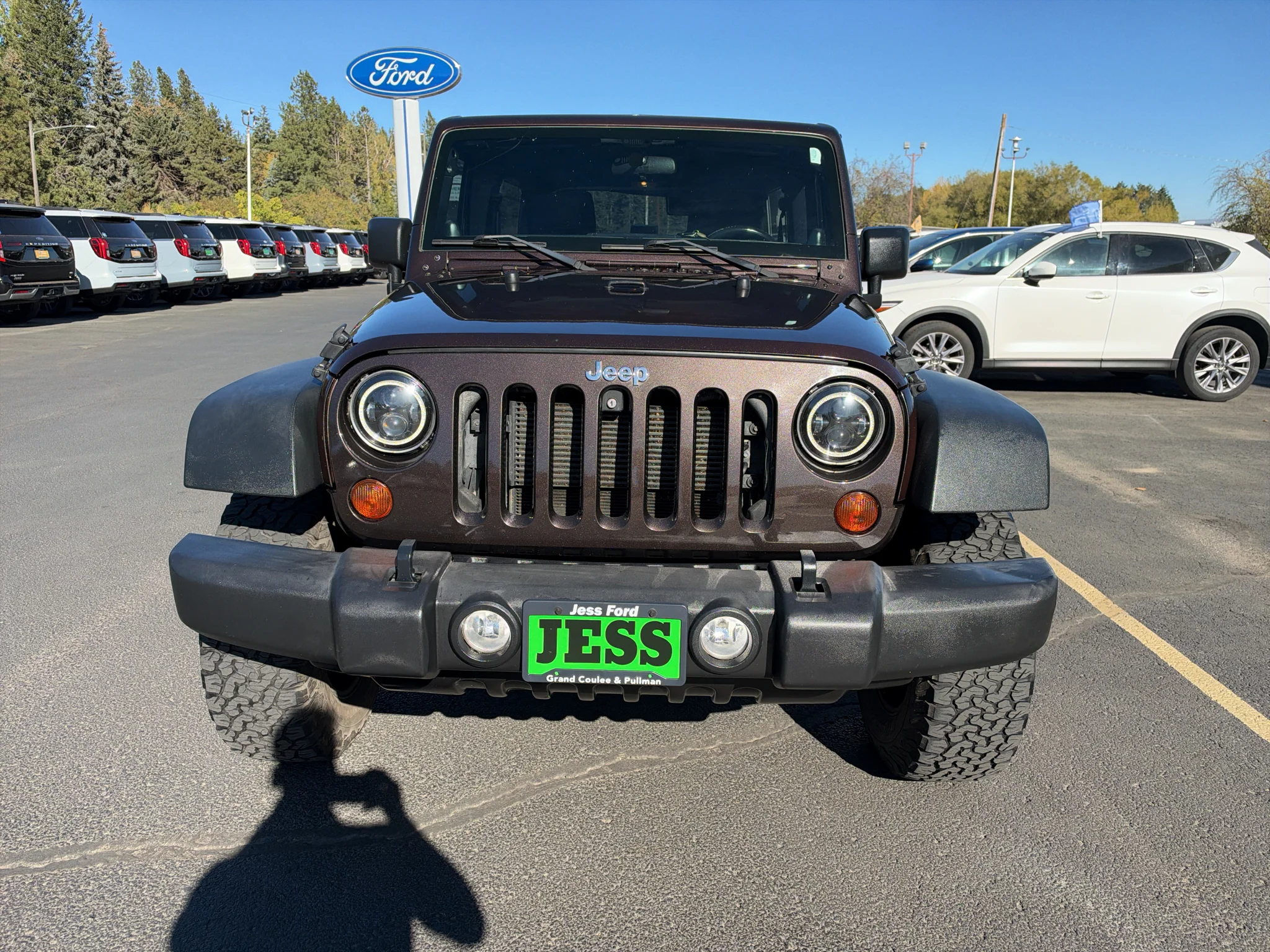 Used 2013 Jeep Wrangler Unlimited Sport with VIN 1C4BJWDG4DL673703 for sale in Pullman, WA