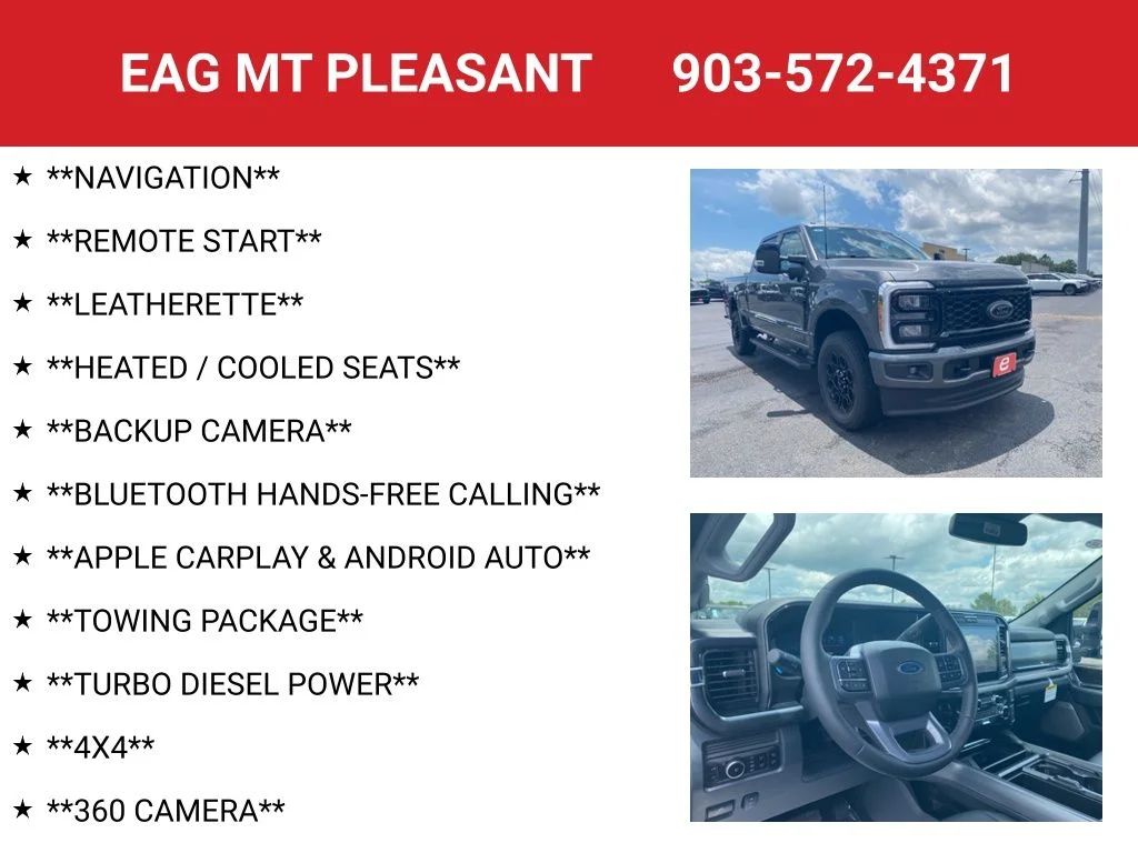 New 2026 Carbonized Gray Metallic Ford F-250® Lariat® image 4
