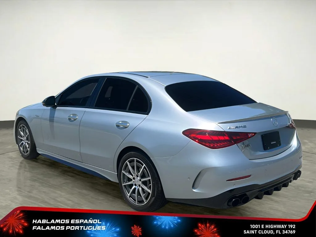 Used 2024 Silver Mercedes-Benz 4MATIC® image 4