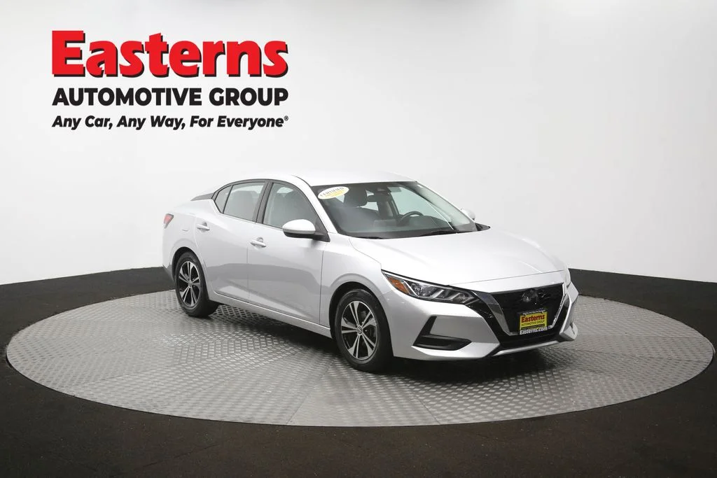 Used 2022 Silver Nissan SV image 48