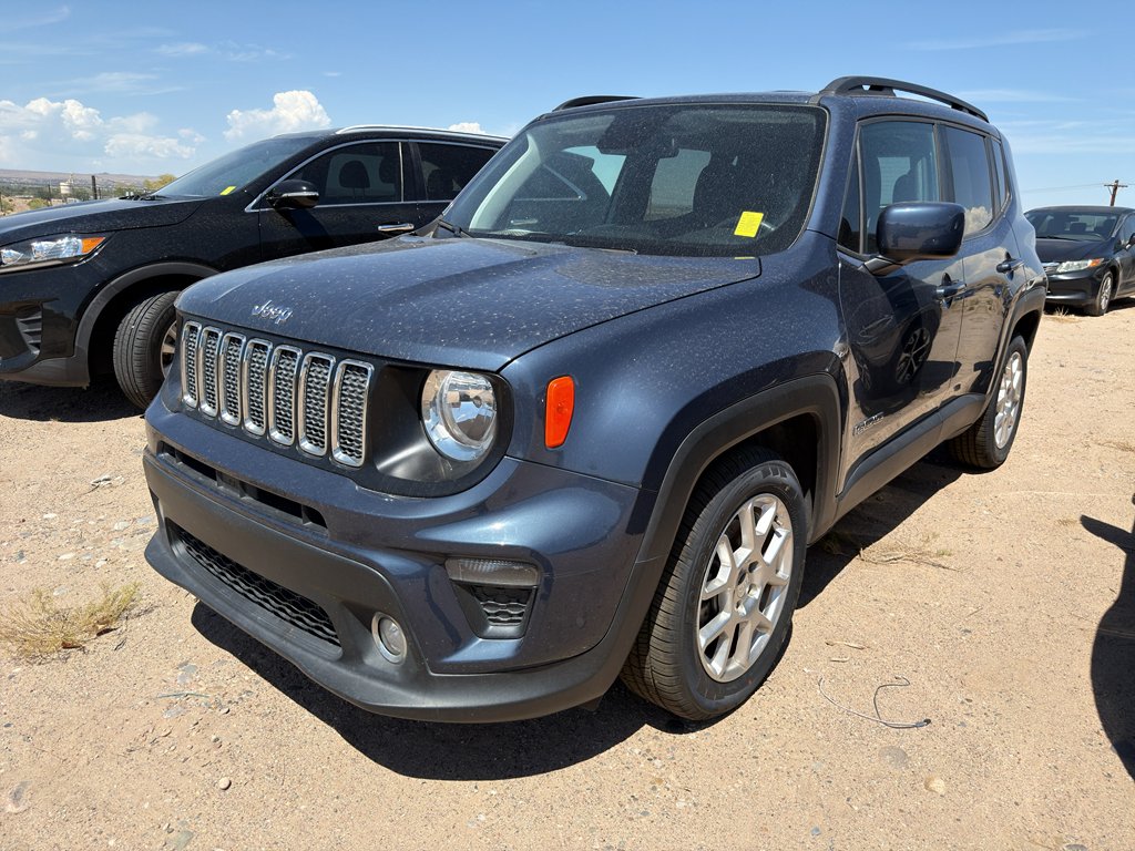Used 2020 Slate Blue Pearlcoat Jeep Latitude image 1