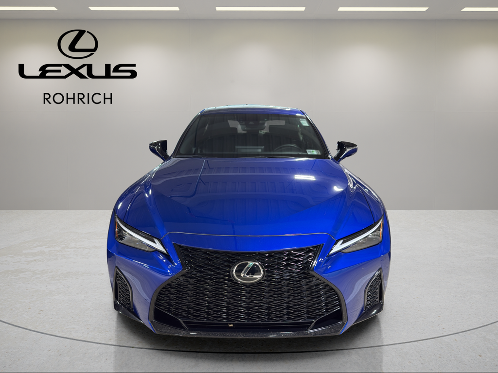 Certified Used 2022 Blue Lexus 350 F SPORT image 2