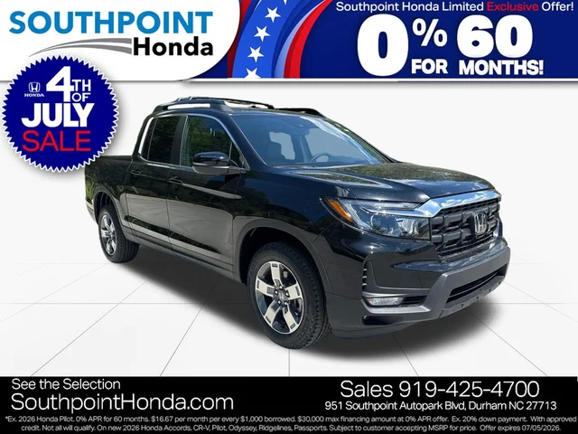 2026 Honda Ridgeline RTL