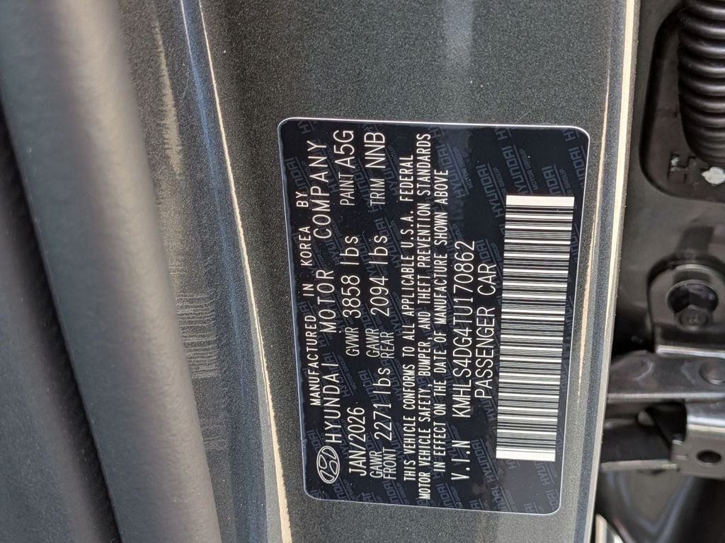 New 2026 Gray Hyundai SEL Sport image 31
