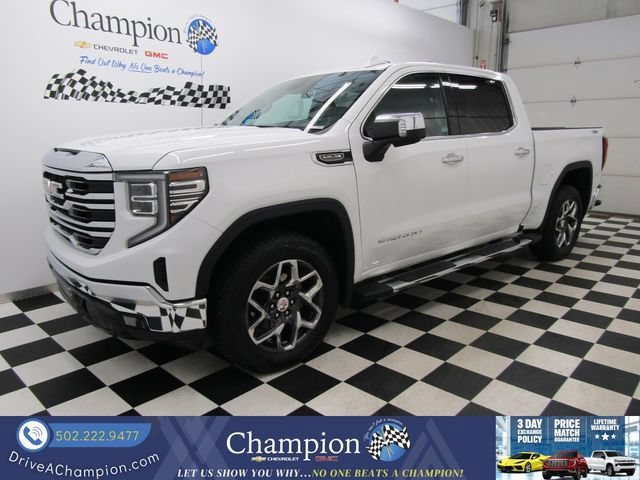 Used 2023 SUMMIT WHITE GMC SLT image 12