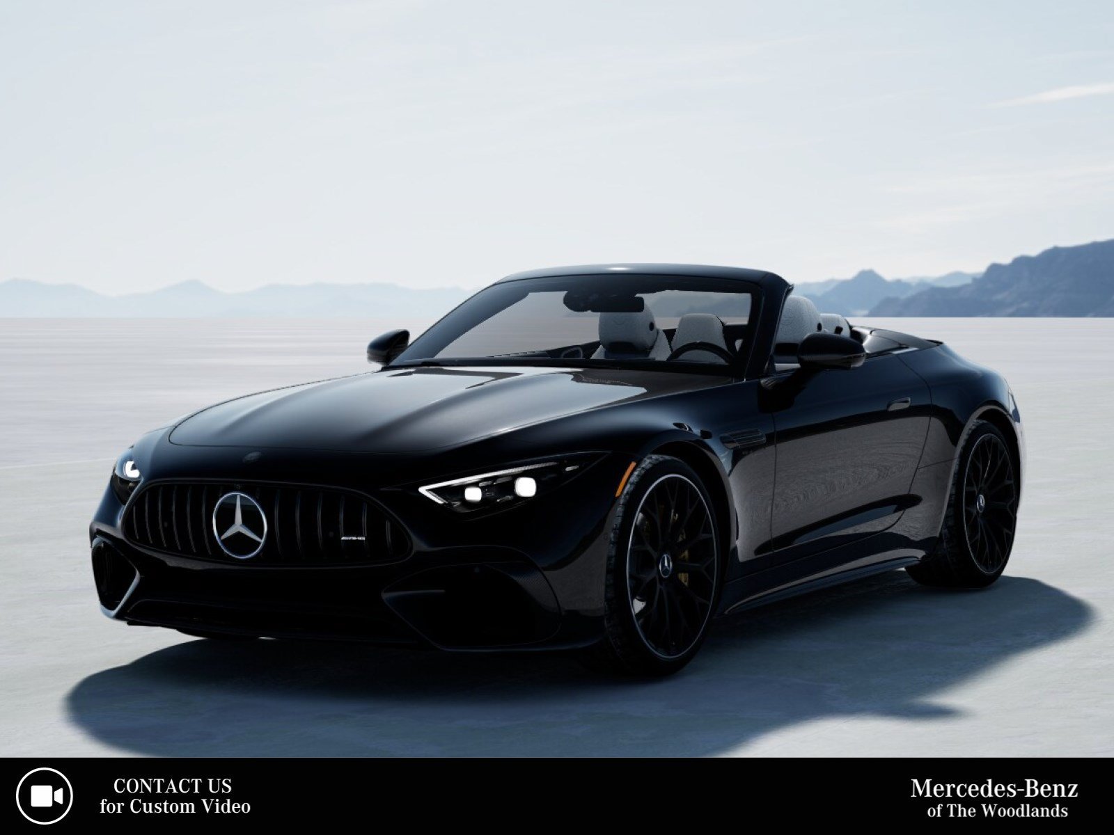 New 2027 Obsidian Black Metallic Mercedes-Benz SL 63 AMG® image 1