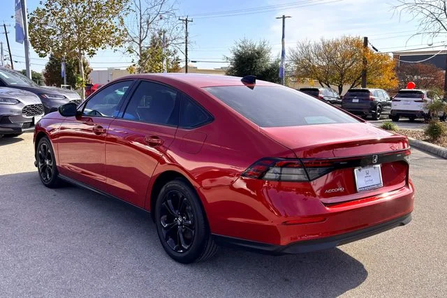 Certified Used 2025 Radiant Red Honda SE image 8