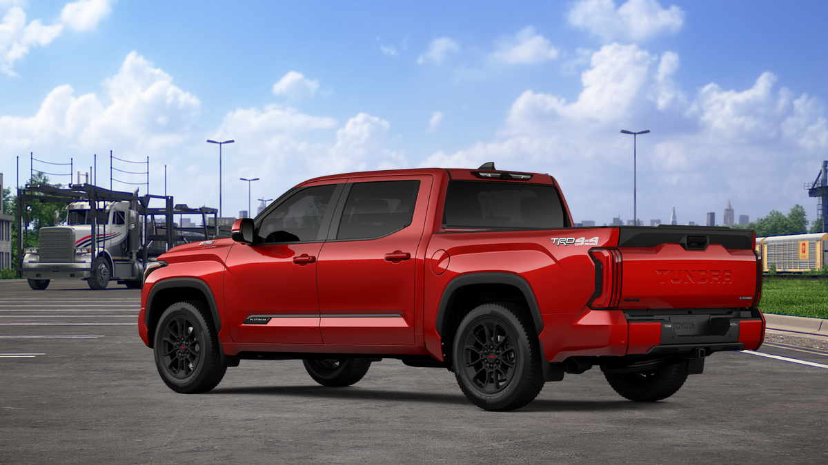 New 2026 Supersonic Red Toyota Platinum i-FORCE MAX image 6
