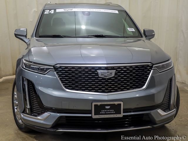 Used 2024 Argent Silver Metallic Cadillac Premium Luxury image 4
