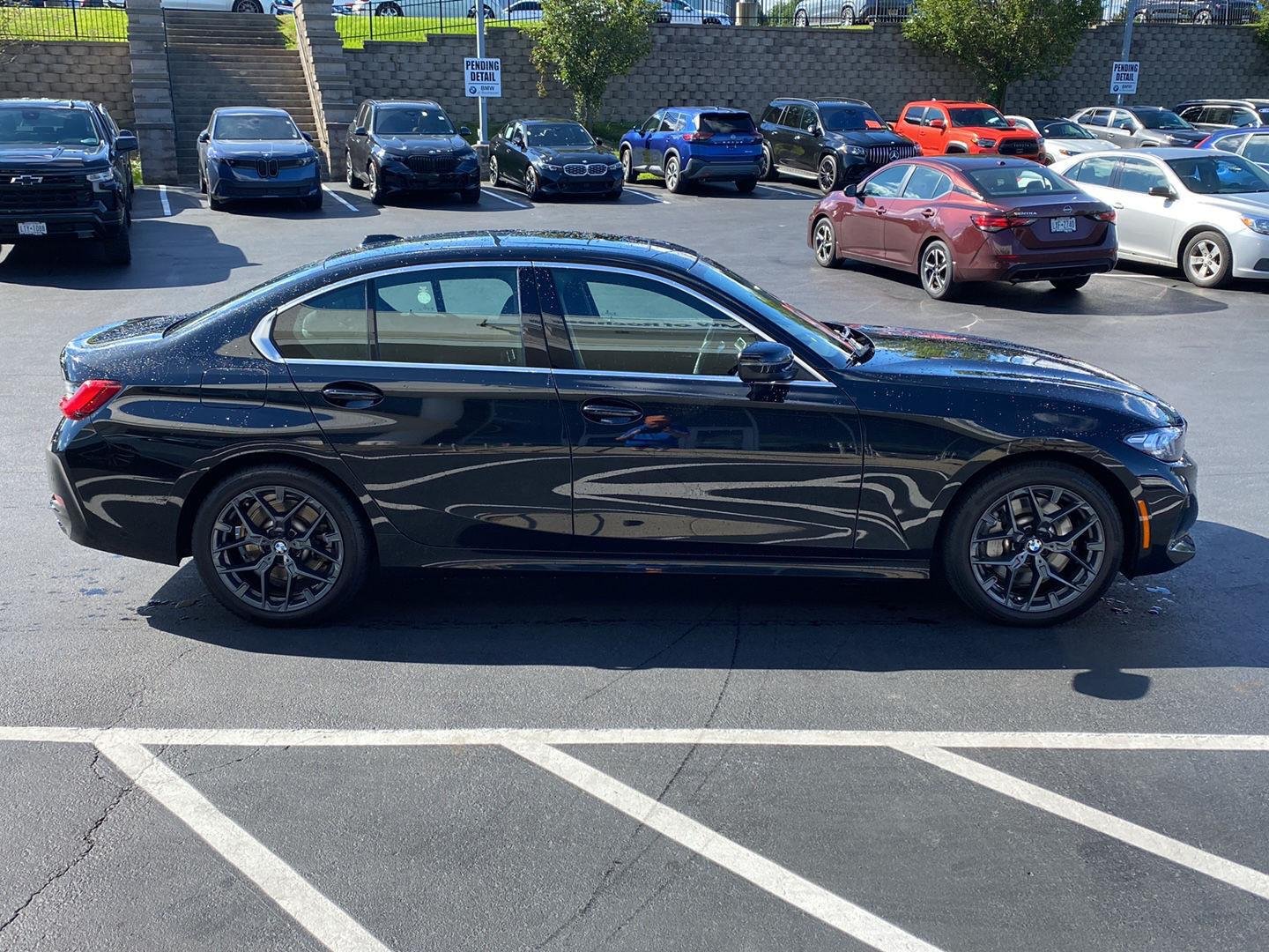 Certified Used 2025 Black Sapphire Metallic BMW 330i xDrive image 2