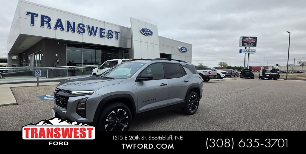 Used 2025 Sterling Gray Metallic Chevrolet RS image 1