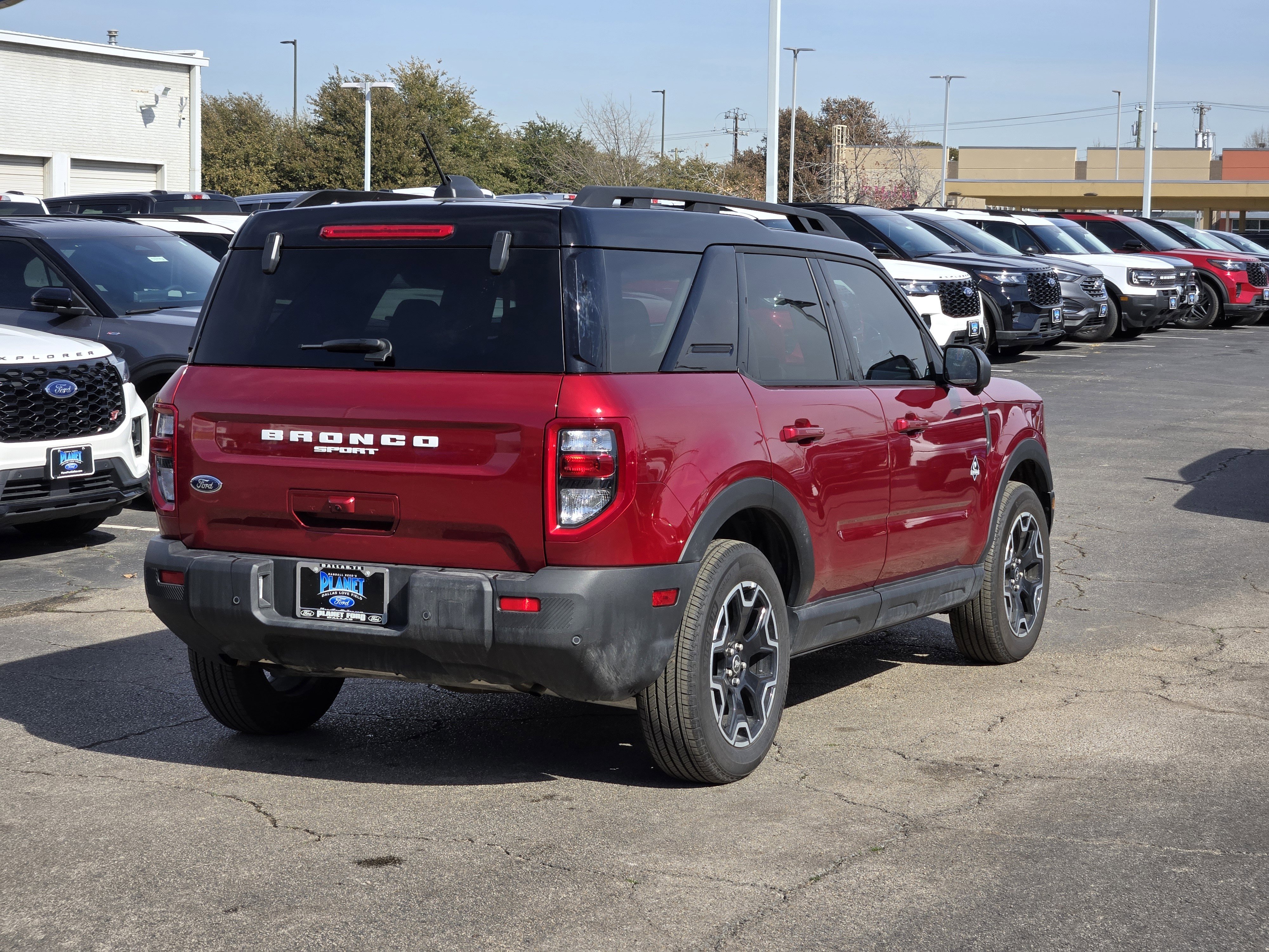 New 2025 Ruby Red Metallic Tc Ford Outer Banks image 4
