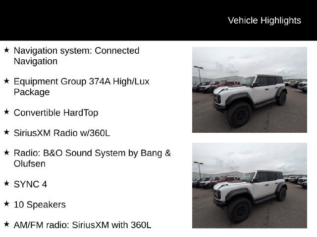 Used 2024 White Ford Raptor image 8