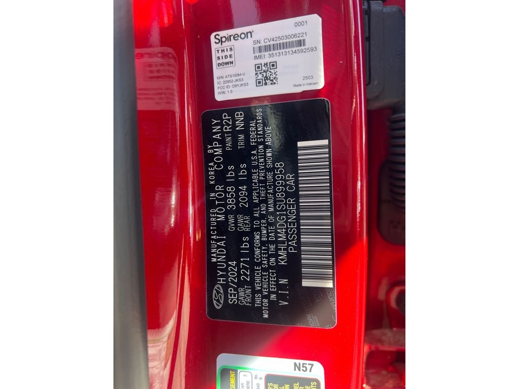 Used 2025 Red Hyundai SEL Sport image 14