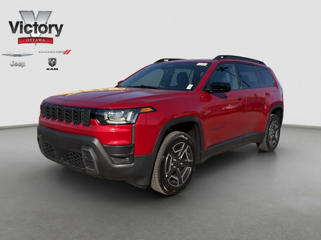 New 2026 Red Jeep Laredo image 1