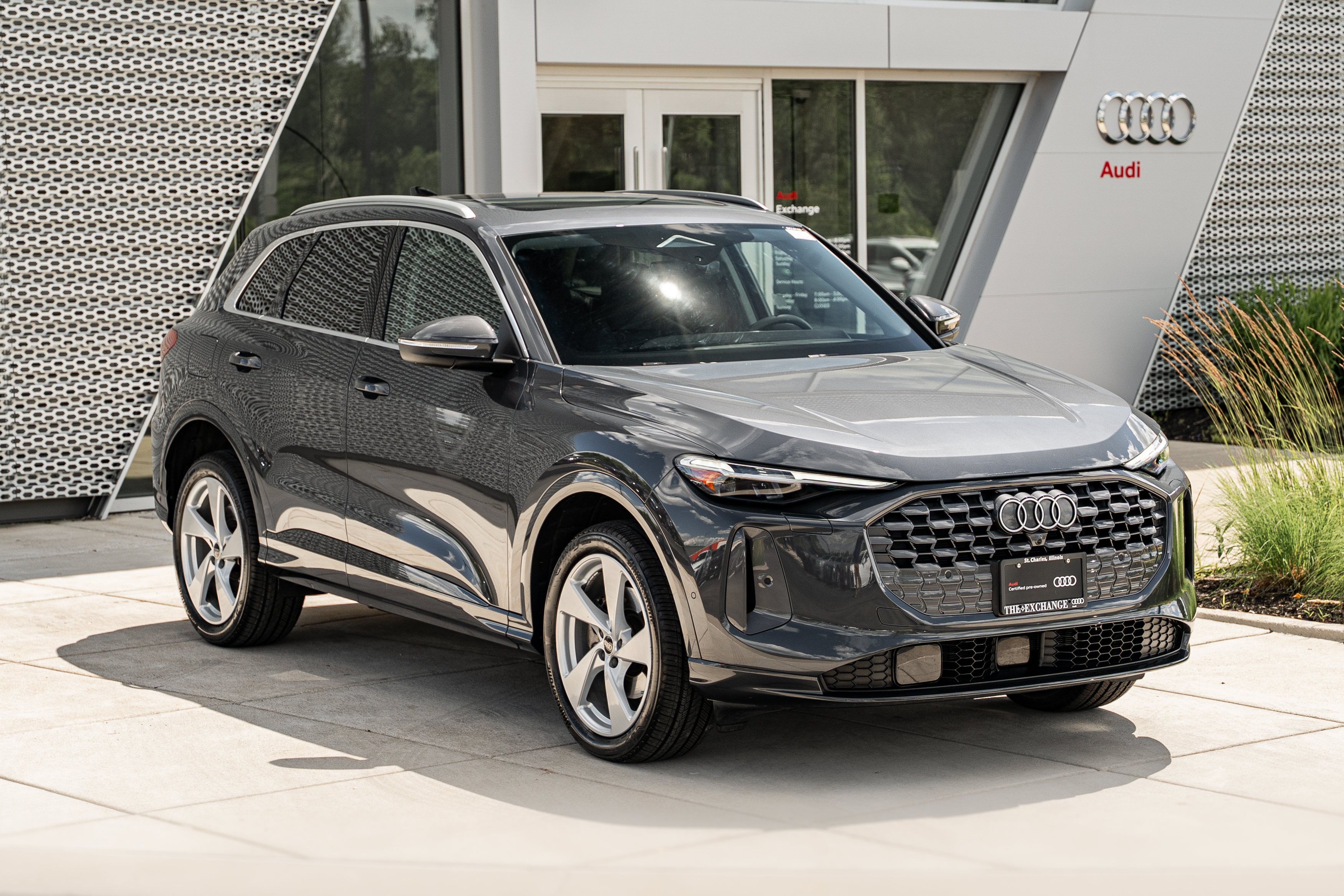 Certified Used 2025 Tambora Gray Metallic Audi Premium Plus image 2