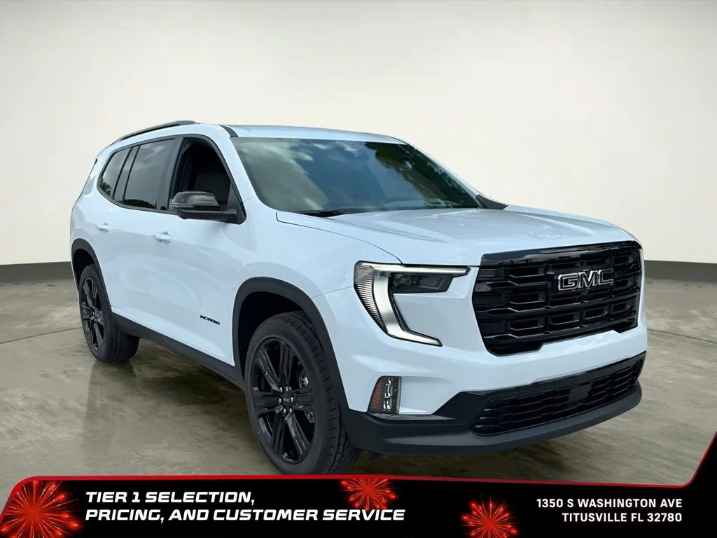 New 2026 Glacier White Tricoat GMC Elevation image 19