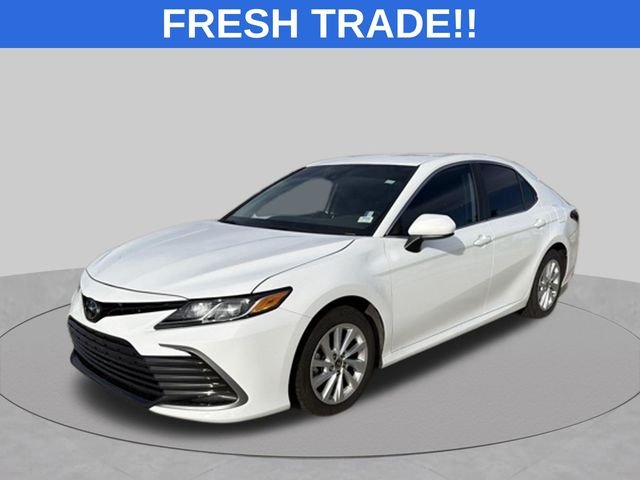 Used 2023 White Toyota LE image 1