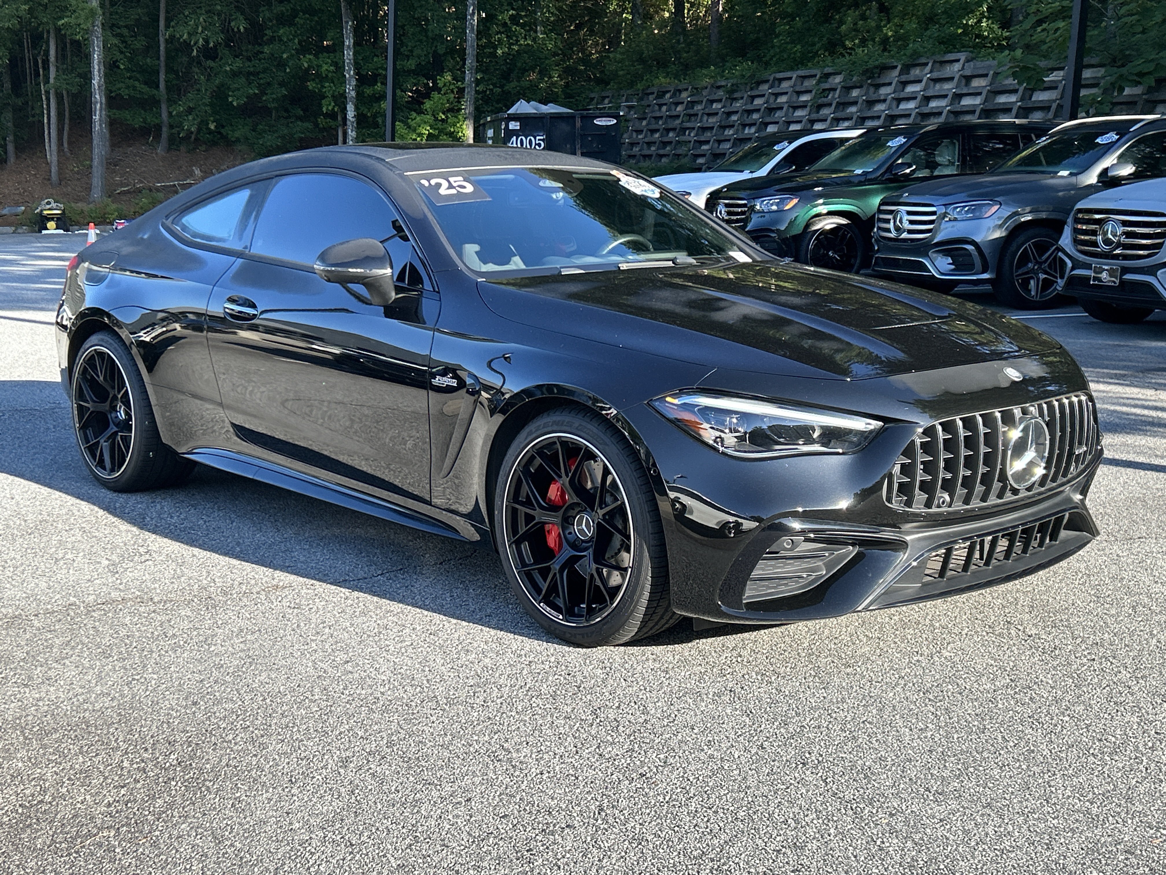 Certified Used 2025 Obsidian Black Metallic Mercedes-Benz AMG® CLE 53 4MATIC®+ Coupe image 4