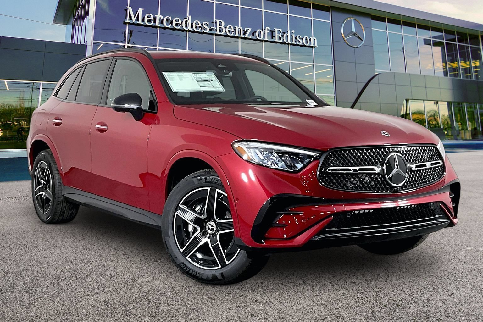 New 2026 MANUFAKTUR Patagonia Red Metallic Mercedes-Benz GLC 300 image 14