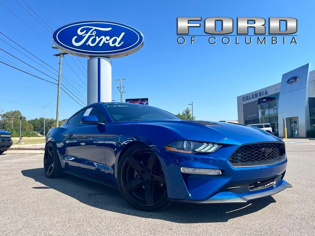 Used 2022 Blue Ford EcoBoost image 1
