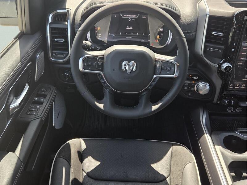 New 2027 Ivory White Tri-Coat Pearlcoat RAM LARAMIE 4X4 CREW CAB 5