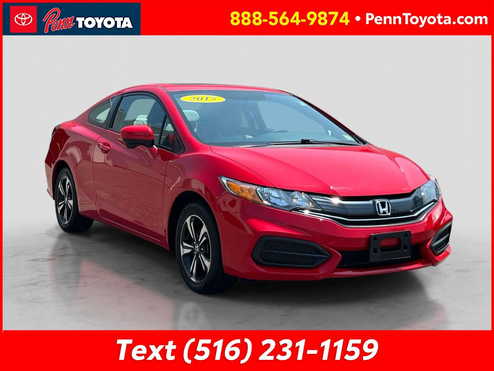 Used 2015 Red Honda EX image 1