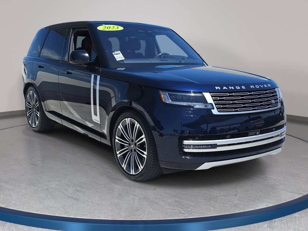 Certified Used 2023 Portofino Blue Metallic Land Rover Autobiography image 3