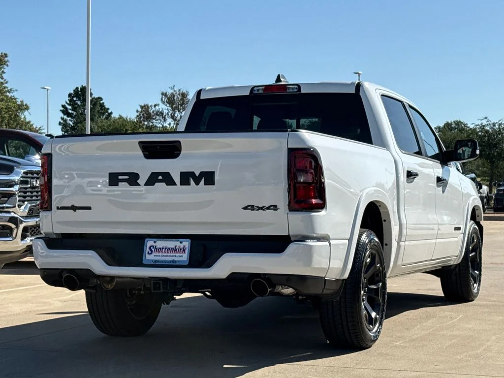 New 2026 Bright White Clear-Coat Exterior Paint RAM Big Horn/Lone Star image 9