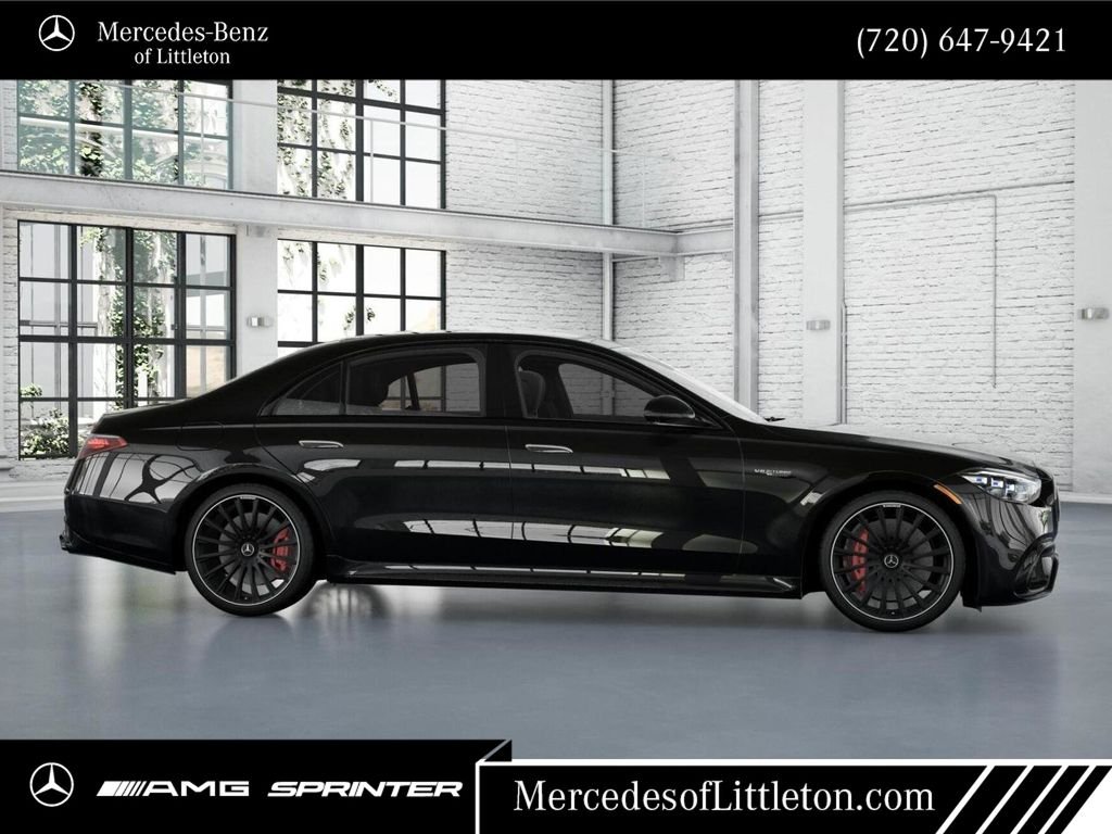 New 2026 Obsidian Black Metallic Mercedes-Benz S 63 E AMG® image 15