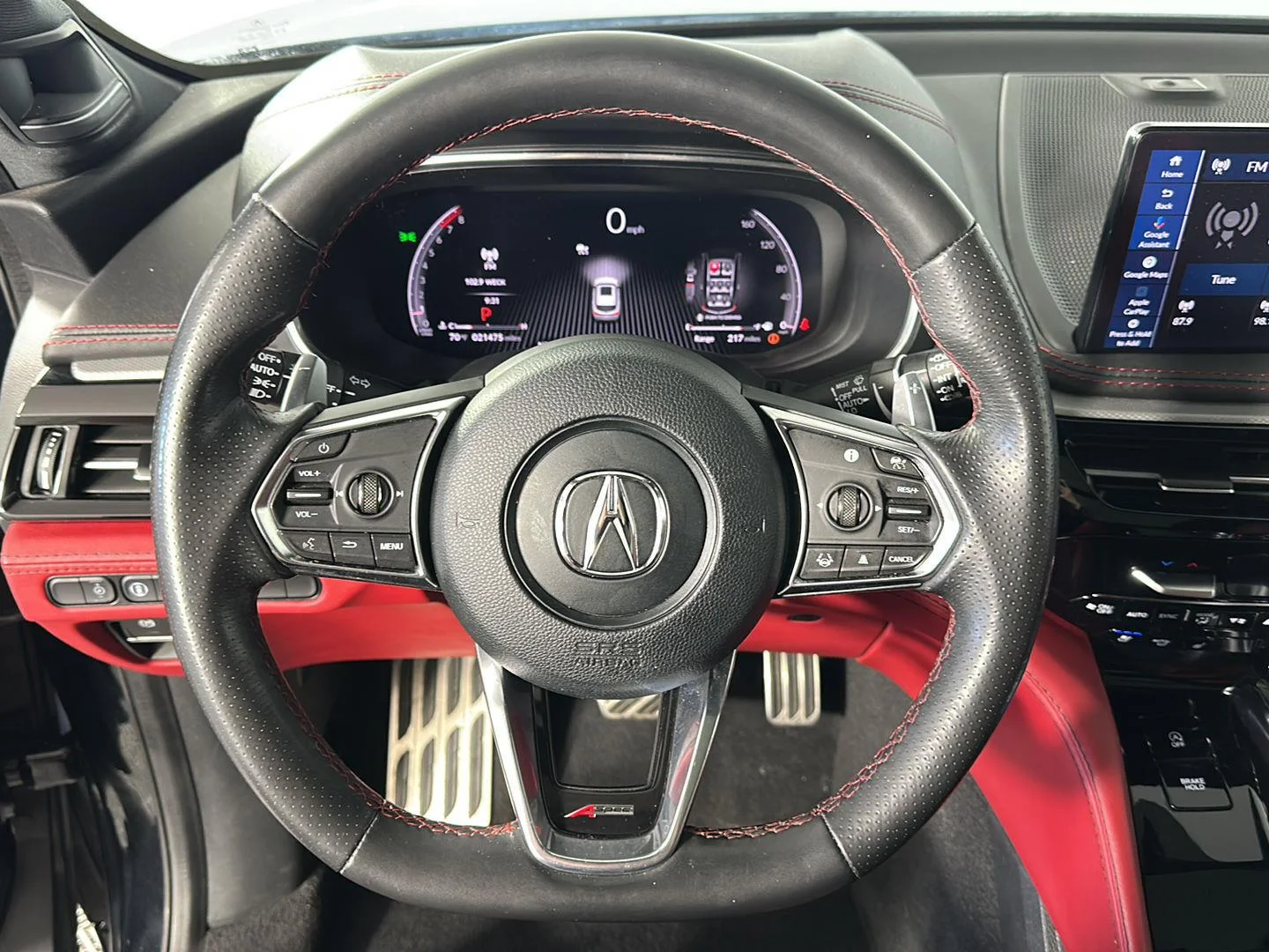 Used 2025 Majestic Black Pearl Acura SH-AWD w/A-SPEC image 12